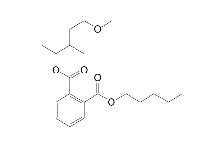 Phthalic acid, 5-methoxy-3-methylpent-2-yl pentyl ester