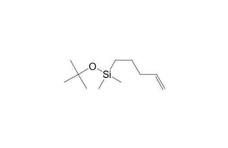 (tert-Butoxy)dimethyl(4-pentenyl)silane