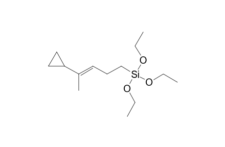 [(E)-4-cyclopropylpent-3-enyl]-triethoxysilane