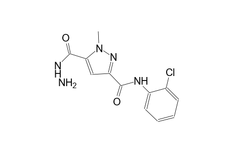 N-(2-chlorophenyl)-5-(hydrazinocarbonyl)-1-methyl-1H-pyrazole-3-carboxamide