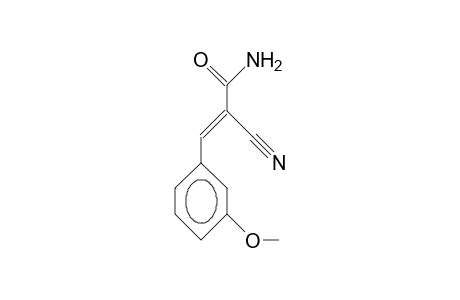 A-Cyano-3-methoxy-cinnamamide