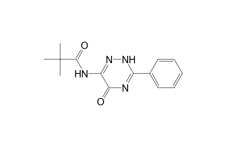 Propanamide, N-(2,5-dihydro-5-oxo-3-phenyl-1,2,4-triazin-6-yl)-2,2-dimethyl-