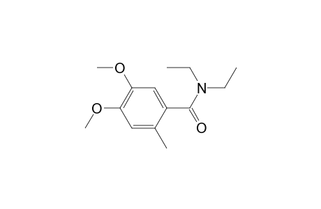 N,N-diethyl-4,5-dimethoxy-2-methylbenzamide