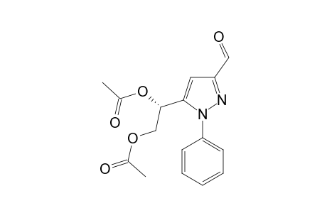 5-[(1S)-1,2-DIACETOXYETHYL]-1-PHENYLPYRAZOLE-3-CARBOXYALDEHYDE