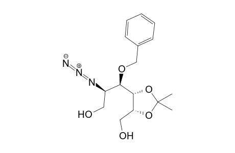 (2R,3R)-2-azido-3-benzoxy-3-[(4S,5R)-2,2-dimethyl-5-methylol-1,3-dioxolan-4-yl]propan-1-ol