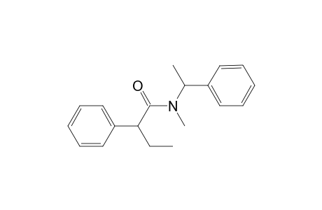 N-Methyl-.alpha.-phenylethylamine .alpha.-phenylbutyramide