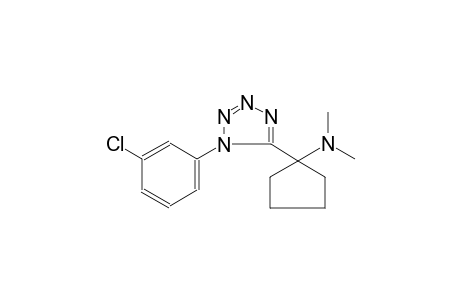 1-[1-(3-chlorophenyl)-1H-tetraazol-5-yl]-N,N-dimethylcyclopentanamine