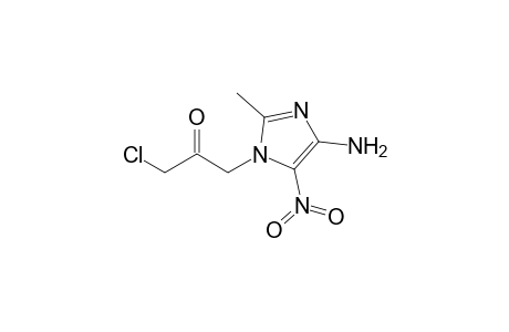 4-Amino-1-(3-chloro-2-oxopropyl)-2-methyl-5-nitroimidazole