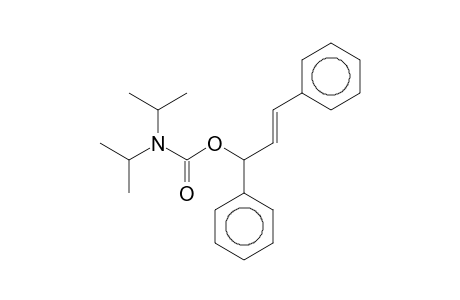 Diisopropylcarbamic acid, 1,3-diphenylallyl ester
