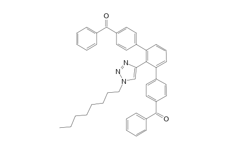 4-{2',6'-Di-(4''-phenylcarbonylphenyl)-phenyl}-1-n-octyl-1H-1,2,3-triazole