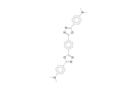 N-(4-[5-(4-(5-[4-(Dimethylamino)phenyl]-1,3,4-oxadiazol-2-yl)phenyl)-1,3,4-oxadiazol-2-yl]phenyl)-N,N-dimethylamine