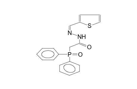 2-THIENAL, DIPHENYLPHOSPHORYLACETYLHYDRAZONE (ISOMER MIXTURE)
