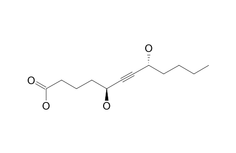 GALLICYNOIC_ACID_G;5-S,8-R-DIHYDROXYDODEC-6-YNOIC_ACID