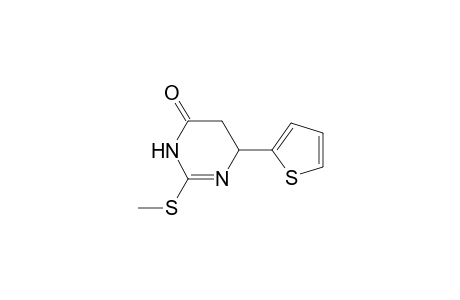 2-Methylthio-4-oxo-6-(2-thienyl)-3,4,5,6-tetrahydropyrimidine