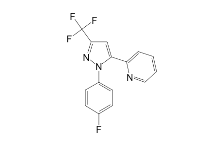 1-P-FLUOROPHENYL-3-TRIFLUOROMETHYL-5-(2'-PYRIDYL)-PYRAZOLE