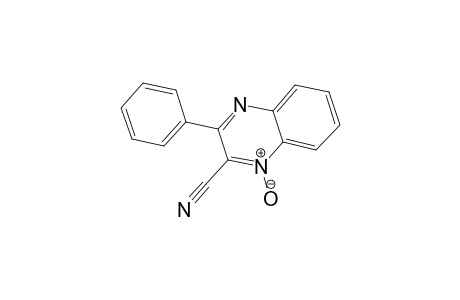 2-Quinoxalinecarbonitrile, 3-phenyl-, 1-oxide