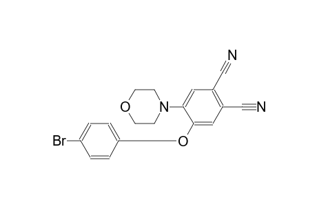 4-(4-bromophenoxy)-5-(4-morpholinyl)phthalonitrile