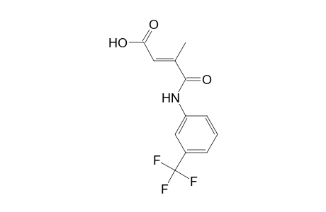 2-Butenoic acid, 3-methyl-4-oxo-4-[[3-(trifluoromethyl)phenyl]amino]-