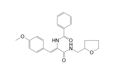 N-((Z)-2-(4-methoxyphenyl)-1-{[(tetrahydro-2-furanylmethyl)amino]carbonyl}ethenyl)benzamide