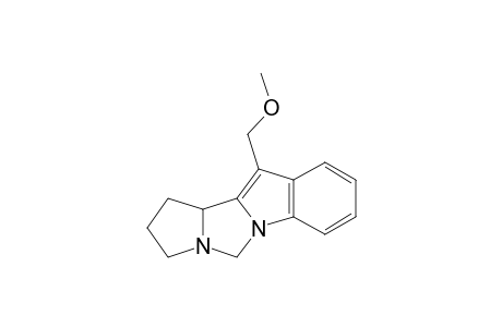 5H-Pyrrolo[1',2':3,4]imidazo[1,5-a]indole, 1,2,3,11b-tetrahydro-11-(methoxymethyl)-