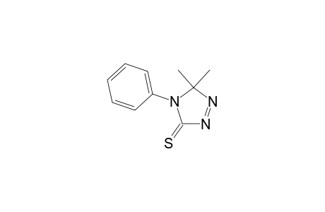 4-Phenyl-5,5-dimethyl-1,2,4-(4H)-triazole-3(5H)-thione