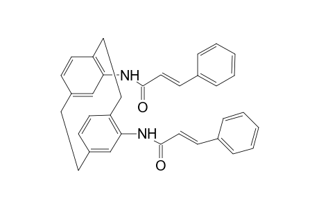 [2.2]paracyclophane-4,15-[N',N"-bis(3-phenylprop-2-enamide)]