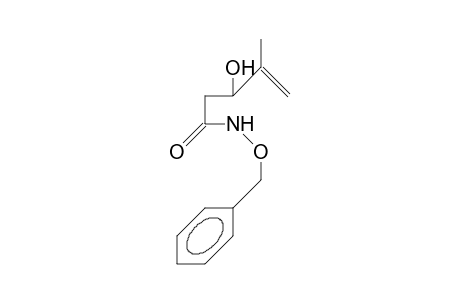 N-Benzyloxy-3-hydroxy-4-methyl-pent-4-enamide