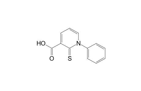 1-phenyl-2-sulfanylidene-3-pyridinecarboxylic acid