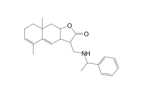 3H-Naphtho[2,3-b]furan-2-one, 5,8a-dimethyl-3-[(1-phenylethylamino)methyl]-3a,7,8,8a,9,9a-hexahydro-