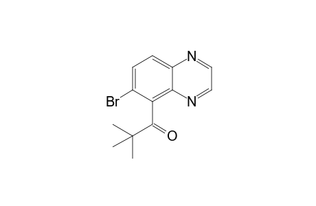 1-(6'-Bromoquinoxalin-5'-yl)-2,2-dimethylpropan-1-one