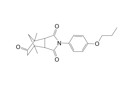 1,7-Dimethyl-4-(4-propoxy-phenyl)-4-aza-tricyclo[5.2.1.0(2,6)]decane-3,5,8-trione