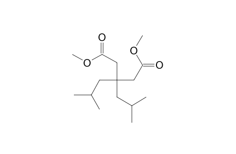 3,3-bis(2-methylpropyl)pentanedioic acid dimethyl ester