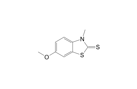 6-Methoxy-3-methyl-1,3-benzothiazole-2-thione