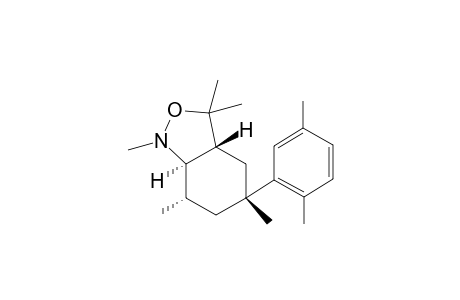 rac-(3aR,5R,7S,7aR)-5-(2,5-dimethylphenyl)-1,3,3,5,7-pentamethyloctahydrobenzo[c]Isoxazole