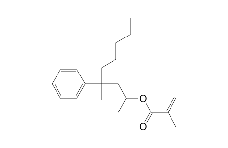 1,3-Dimethyl-3-phenyloctyl methacrylate