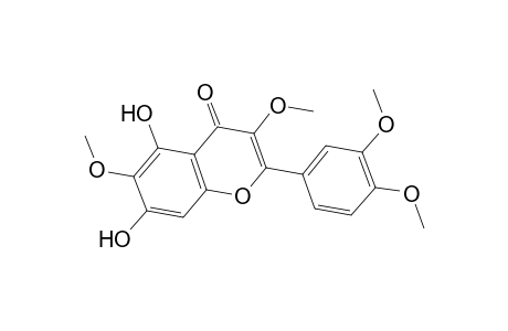 2-(3,4-Dimethoxyphenyl)-5,7-dihydroxy-3,6-dimethoxy-4H-chromen-4-one