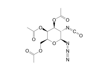 3,4,6-TRI-O-ACETYL-2-DEOXY-2-ISOCYANATO-BETA-D-GLUCOPYRANOSYL-AZIDE