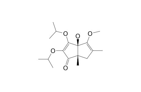 CIS-6,6A-DIHYDRO-3A-HYDROXY-2,3-DIISOPROPOXY-4-METHOXY-5,6A-DIMETHYL-1(3A-H)-PENTALENONE