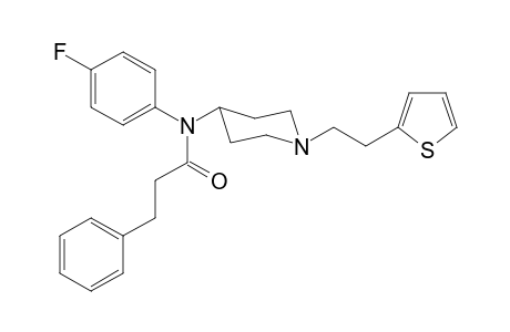 N-4-Fluorophenyl-N-(1-[2-(thiophen-2-yl)ethyl]piperidin-4-yl)-3-phenylpropanamide