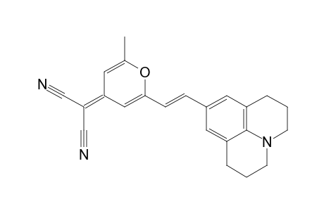 Propanedinitrile, 2-[2-methyl-6-[2-(2,3,6,7-tetrahydro-1H,5H-benzo[ij]quinolizin-9-yl)ethenyl]-4H-pyran-4-ylidene]-