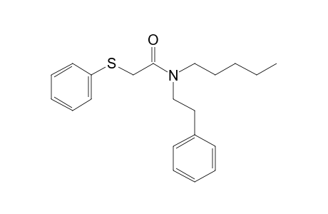 (Phenylthio) acetamide, N-(2-phenylethyl)-N-pentyl-