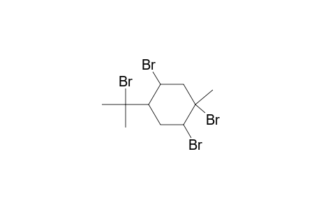 Cyclohexane, 1,2,5-tribromo-4-(1-bromo-1-methylethyl)-1-methyl-, (1.alpha.,2.beta.,4.alpha.,5.alpha.)-(.+-.)-