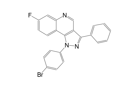 1-(4-bromophenyl)-7-fluoro-3-phenyl-1H-pyrazolo[4,3-c]quinoline