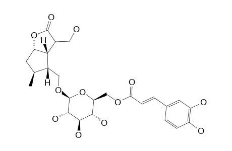GELSEMIOL-6'-TRANS-CAFFEOYL-1-GLUCOSIDE