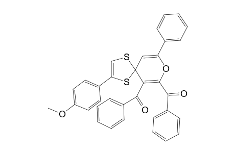 [7-benzoyl-2-(4-methoxy-phenyl)-9-phenyl-8-oxa-1,4-dithia-spiro[4.5]deca-2,6,9-trien-6-yl]-phenyl-methanone