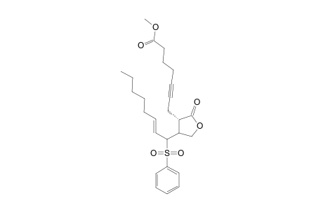 METHYL-13-(BENZENESULFONYL)-9-OXO-10-OXA-PROST-14-EN-5-YNOATE