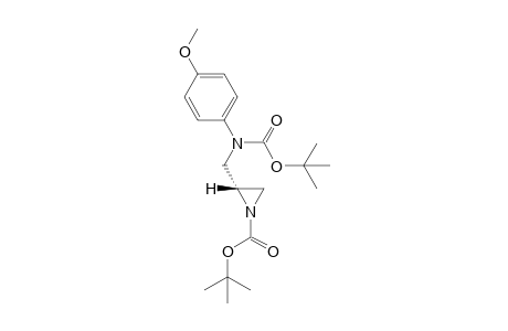 N,N'-DiBoc 2-(4-methoxyphenylaminomethyl)aziridine