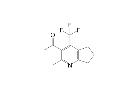 1-[2-methyl-4-(trifluoromethyl)-1-pyrindan-3-yl]ethanone