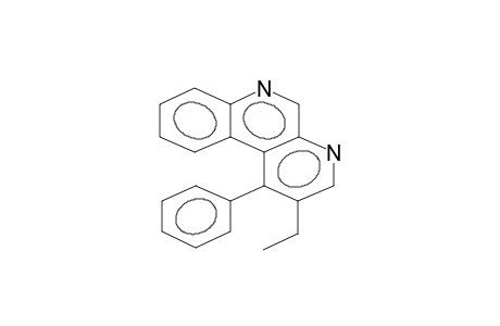 4-PHENYL-3-ETHYL-5,6-BENZO-1,7-NAPHTHYRIDINE