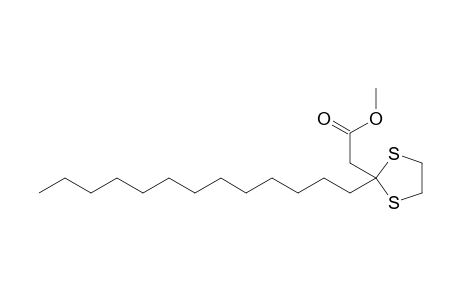 (2-Tridecyl-[1,3]dithiolan-2-yl)-acetic acid methyl ester